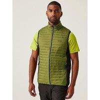 Regatta Mens Anderson Hybrid Bodywarmer Baffled Gilet - Green