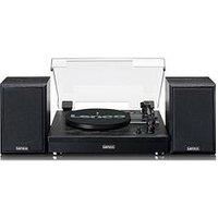 Lenco Ls-101Bk - Belt Drive Wooden Turntable