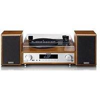 Lenco Mc-160Wd, Turntable With Bluetooth And Speakers, Wood