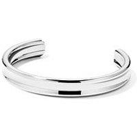 The Love Collection Men'S Stainless Steel Open Cuff Bangle