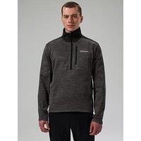 Berghaus Mens Thraskii Half Zip Midlayer - Grey
