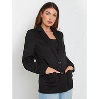 Pixiegirl Tall Ponte Blazer - Black