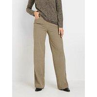Long Tall Sally Cord Wide Leg Jean 36" - Natural