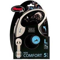 Flexi New Comfort Black Large 5M Tape