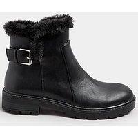 Long Tall Sally Fur Lined Biker Boot