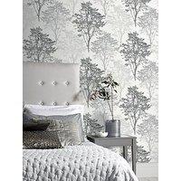 Arthouse Wildwood Mono Wallpaper