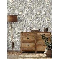 Fine Decor Woodland Soft Grey Wallpaper