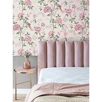 Fine Decor Crown Akina Floral Natural Wallpaper