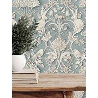 Fine Decor Woodland Blue Wallpaper