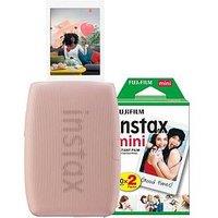 Fujifilm Instax Mini Link 3 Wireless Smartphone Photo Printer (Rose Pink) + 20 Shots