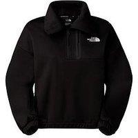The North Face Women'S Mountain Athletic 1/4 Zip Fleece - Black