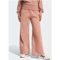 Adidas Sportswear Womens All Szn Fleece Wide-Leg Pants - Warm Clay
