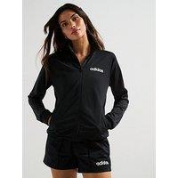 Adidas Sportswear Womens Essentials Linear Shorts Set - Black