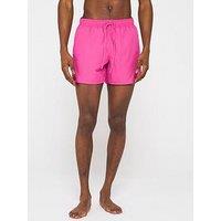 Lacoste Quick Dry Swim Shorts - Pink