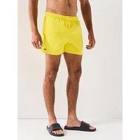Lacoste Quick Dry Swim Shorts - Yellow