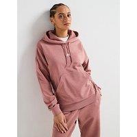 Adidas Sportswear Womens Essentials French Terry Hoodie- Pink