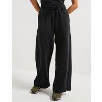 Adidas Sportswear Women'S All Szn Fleece Wide-Leg Pants - Black