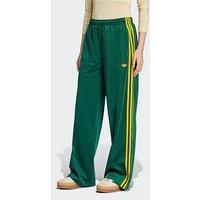 Adidas Originals Womens Firebird Loose Tracksuit Pants - Green
