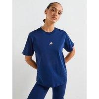 Adidas Sportswear Women'S Essentials Cotton T-Shirt - Blue