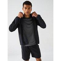 Reebok Mens Id Training Woven Jacket - Black
