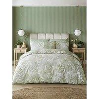 Graham & Brown Bohemia Sage100% Cotton Sateen Duvet Set