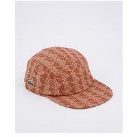 Lacoste Cotton Twill Monogram Print Jockey Cap