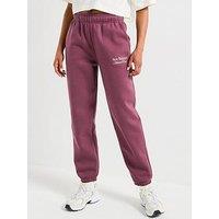 New Balance Women'S Linear Heritage Fleece Joggers - Purple