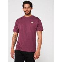 New Balance Men'S Relaxed Logo T-Shirt - Brown