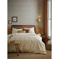 William Morris At Home Marigold Honey 100% Cotton Percale Duvet Cover Set