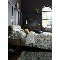 William Morris At Home Pimpernel Indigo 100% Cotton Sateen Duvet Set