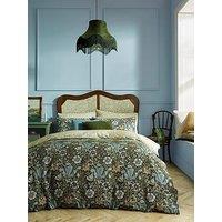 William Morris At Home Compton 100% Cotton Sateen Duvet Cover Set