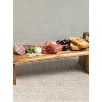 Artesa Artes Acacia Wood Antipasti Platform Platter, Medium, 37X12X13Cm