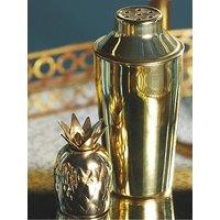 Barcraft Brass Finish Mini Cocktail Shaker, 325Ml