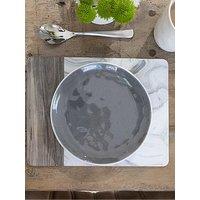 Creative Tops Marble Effect Pack Of 6 Standard Mats, 30X23Cm