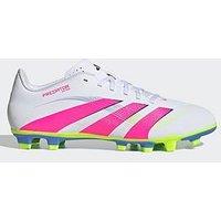 Adidas Mens Predator Club Firm Ground Football Boot - White