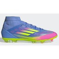Adidas Mens F50 League Mid Firm Ground Football Boot - Blue