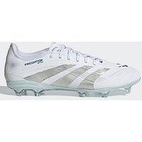 Adidas Mens Predator Pro Firm Ground Football Boot - White