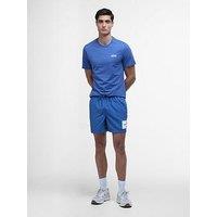 Barbour International Block Print Swim Shorts - Blue