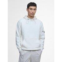 Barbour International Ewan Pullover Hoodie- White