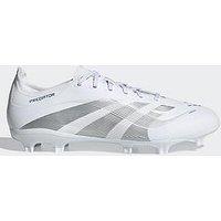 Adidas Mens Predator League Firm Ground Football Boot - White