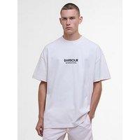 Barbour International Oversized Formula T-Shirt- Pink