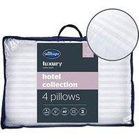 Silentnight Luxury Hotel Collection Pillow - 4 Pack