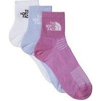 The North Face Multi Sport Cush Quarter Sock 3 Pack - Multi