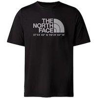 The North Face Men'S 24/7 Logo Graphic Short Sleeve Tee - Black