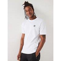 Adidas Originals Mens Trefoil Essentials T-Shirt - White