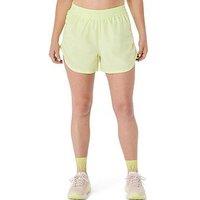 Asics Run Adjustable 4In Short - Yellow