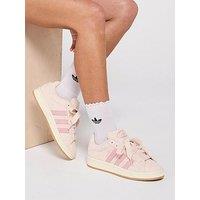 Adidas Originals Womens Campus 00S Trainers - Cream White/Wonder Mauve/Pink