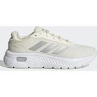 Adidas Sportswear Women'S Cloudfoam Comfy Trainers - Off White/Silver Metallic/White