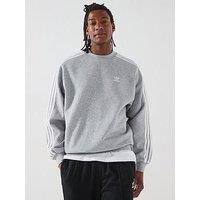 Adidas Originals Mens Oversized Crew Sweat - Grey