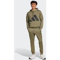 Adidas Sportswear Men'S Sportswear French Terry Hooded Tracksuit - Green